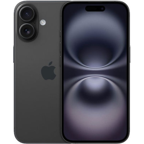 Apple iPhone 16 (8GB/128GB) Black Εκθεσιακό NEW Open Box (Not Activated) 100% Battery